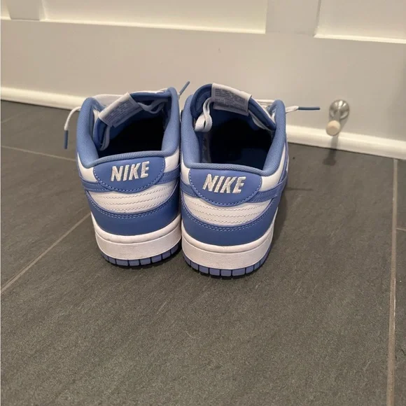 Nike Dunk Low White and Light Blue - Picture 4 of 5